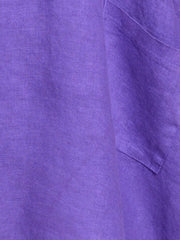 Lagenlook Oversized Linen Tunic - 10077L