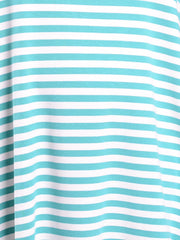 Basic Striped Swing T Shirt - 10516 STRIPE