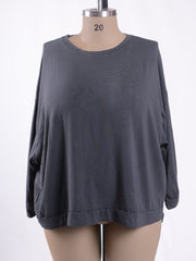 Long Sleeved Batwing Top - 11382