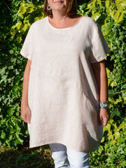 Linen Stitched Tunic - 11513