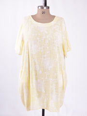 Lightweight Dandelion Cotton Dress with pockets - 12232