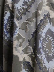 Patterned Parachute Dress With Pockets Cotton - 9215 Patterned