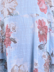 Floral Oversized Tunic - 10077FN