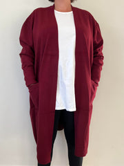 Soft Knit Longline Cardigan - CT1