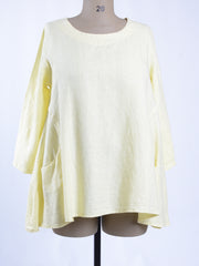 Heavy Linen Quirky Tunic - 9415