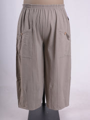 Cotton Wide Leg Trousers - 9461C
