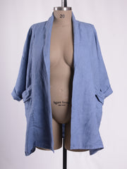 Open Linen Jacket - 10844