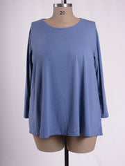Cotton Swing Top - Round Neck 20516 LONG SLEEVE