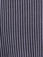 Stripe Cotton Button Tunic - 11684