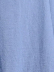 Wide Leg Linen Trousers with Detail - 13103