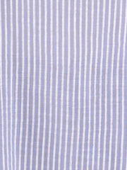 Stripe Cotton Button Tunic - 11684