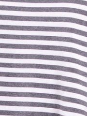 Basic Striped Swing T Shirt - 10516 STRIPE