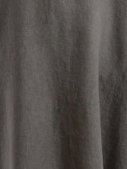 Wide Leg Linen Trousers with Detail - 13103
