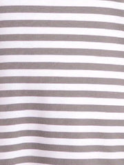 Striped V Neck Top - 11894