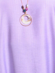Oversized Viscose Kaftan Tunic - PR1