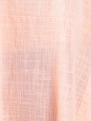 Lightweight Tunic Blouse with Roll Sleeves - 12527