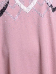 Soft Knit Sparkle Hearts Tunic - 59011