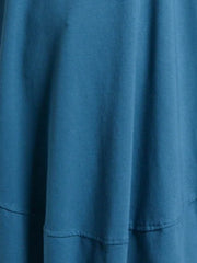 Buttoned Hem Dress - 10667